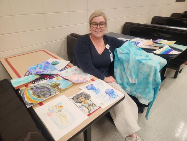 Another Bright Idea: Combining Chemistry and Art in the Classroom
