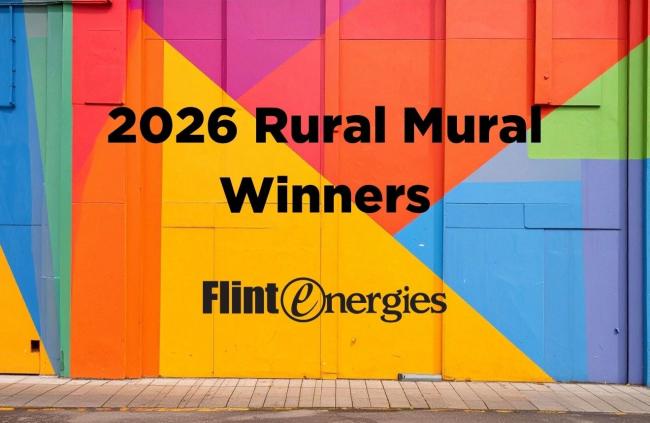 Flint Energies awards community mural grants to Byron, Montezuma, and Pinehurst