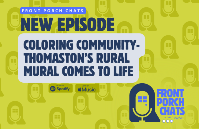 Coloring Community- Thomaston’s Rural Mural Comes to Life