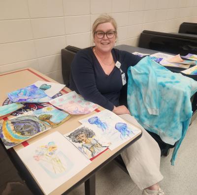 Another Bright Idea: Combining Chemistry and Art in the Classroom